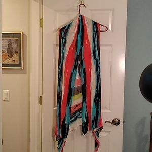 Peter Nygard Colorful Caftan Top - Sz L